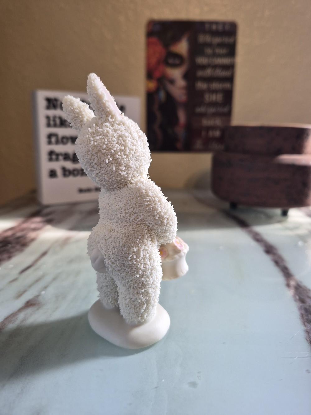 Snowbabies "A Basket Of Cheer" Figurine - Picture 2 of 4